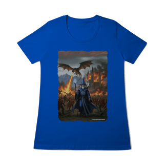 Nome do produto Camiseta Baby Long - Mago dizendo não à batalha