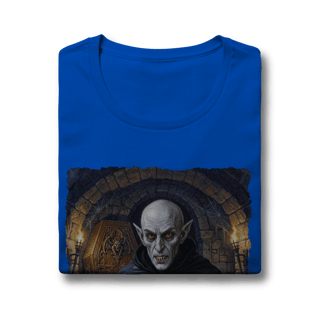 Nome do produto Camiseta Baby Long - Vampiro medieval