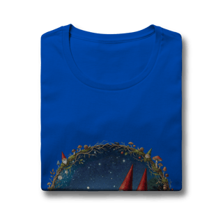 Nome do produto Camiseta Baby Long - Casal de gnomos cavalgando