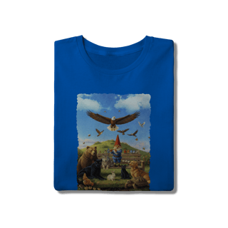 Nome do produto Camiseta Unissex - Gnomo encantador de animais