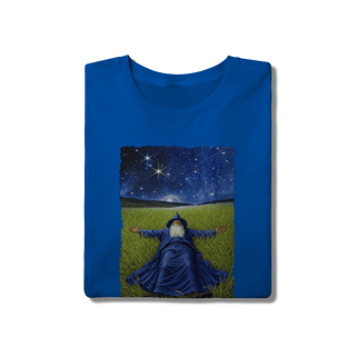 Nome do produto Camiseta Unissex – O Mago sob a Noite Estrelada