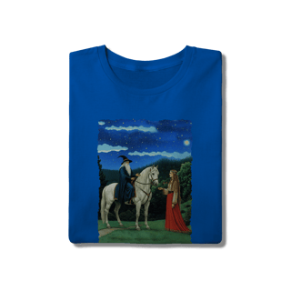 Nome do produto Camiseta Unissex - Mago e Elfa