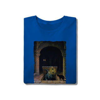 Nome do produto Camiseta Unissex - Bruxa saindo do alçapão