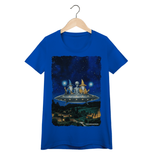 Nome do produto Camiseta Baby Long -  Turismo Ufológico