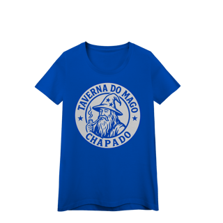 Nome do produto Camiseta Baby Long - Logo Alternativo | Taverna do Mago Chapado