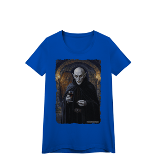 Nome do produto Camiseta Baby Long - Vampiro medieval