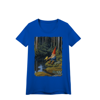 Nome do produto Camiseta Baby Long - Gnomo flautista