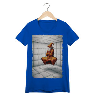 Nome do produto Camiseta Baby Long - Jamelão Meditando com Camisa de Força