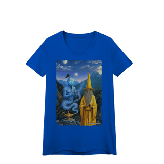 Nome do produto Camiseta Baby Long - Jamelão e o Gênio