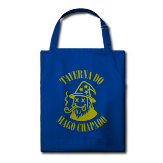 Nome do produto Avental Brim - Logo Grunge | Taverna do Mago Chapado