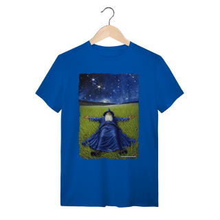 Nome do produto Camiseta Unissex – O Mago sob a Noite Estrelada