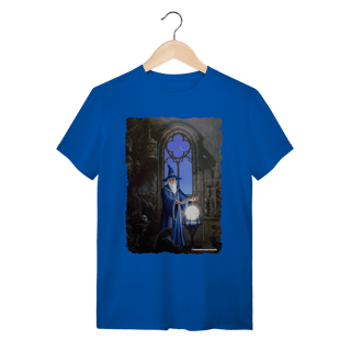 Nome do produto Camiseta Unissex – Mago azul: transcendendo ou enlouquecendo ?