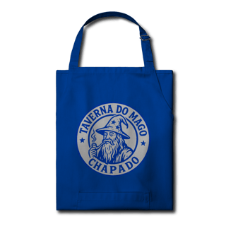 Nome do produto Avental Brim - Logo Alternativo | Taverna do Mago Chapado