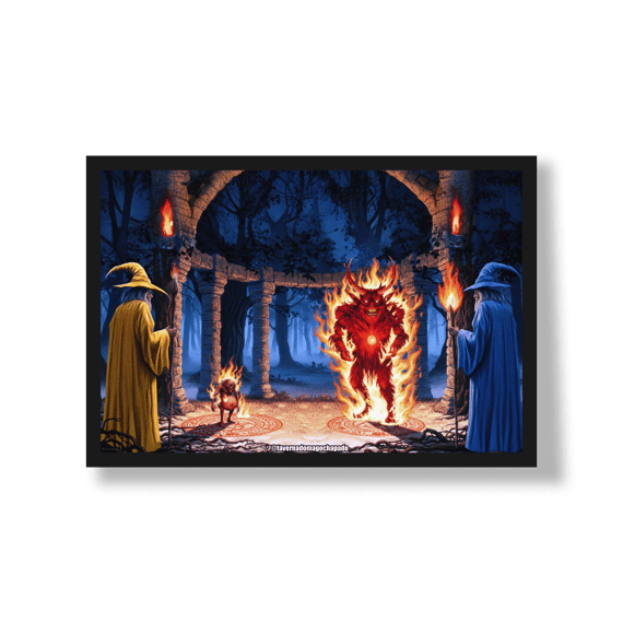 Poster Paisagem - Magos Sumonando