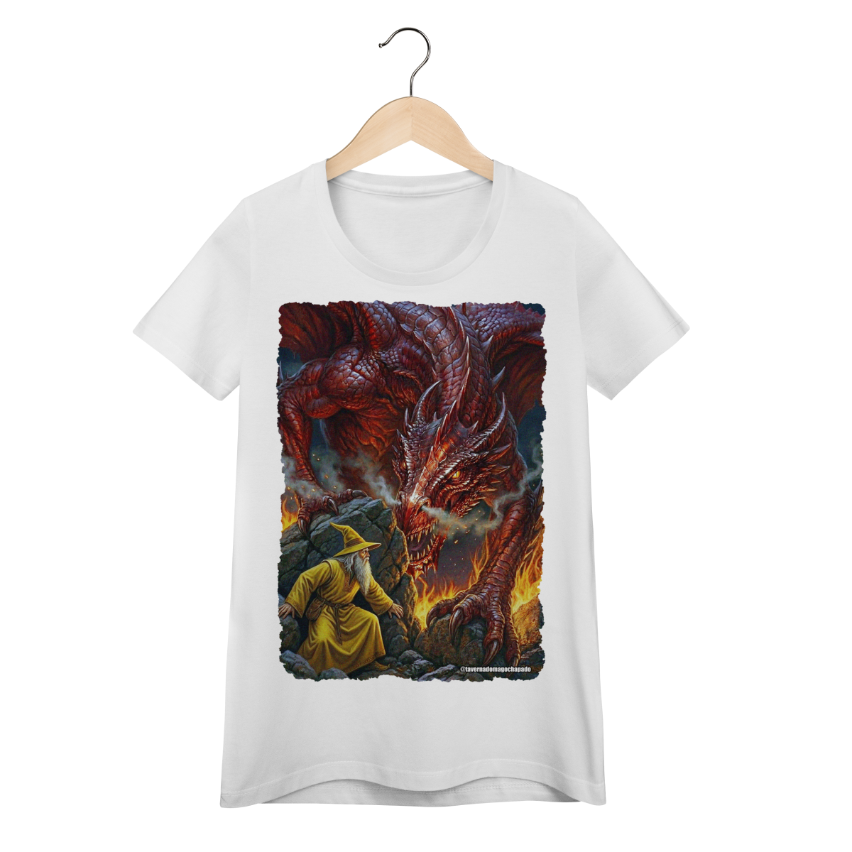 Nome do produto: Camiseta Baby Long - Jamelão Vs Dragão