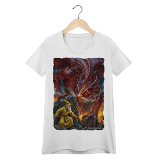 Nome do produto Camiseta Baby Long - Jamelão Vs Dragão