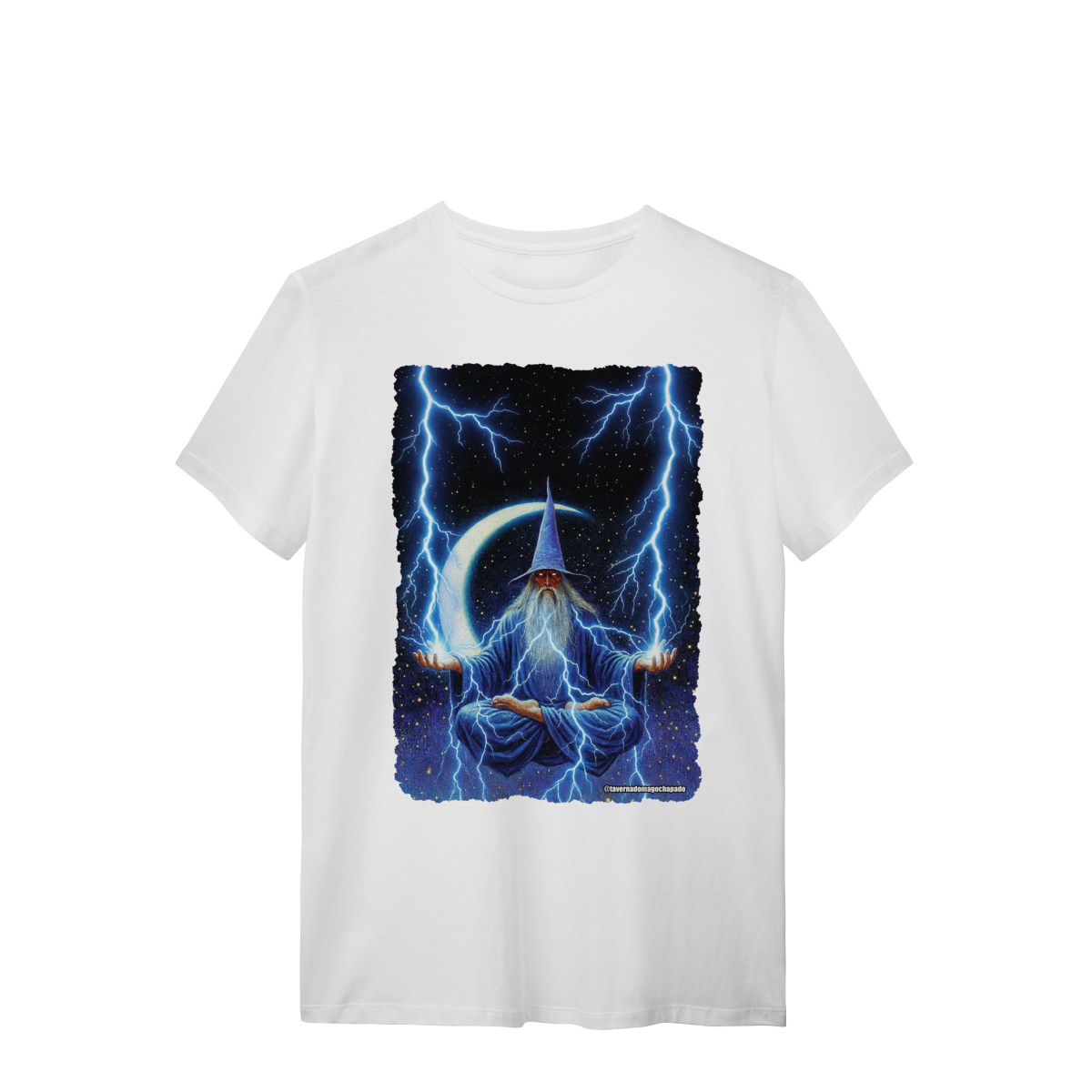 Nome do produto: Camiseta Unissex - Mago Energizado