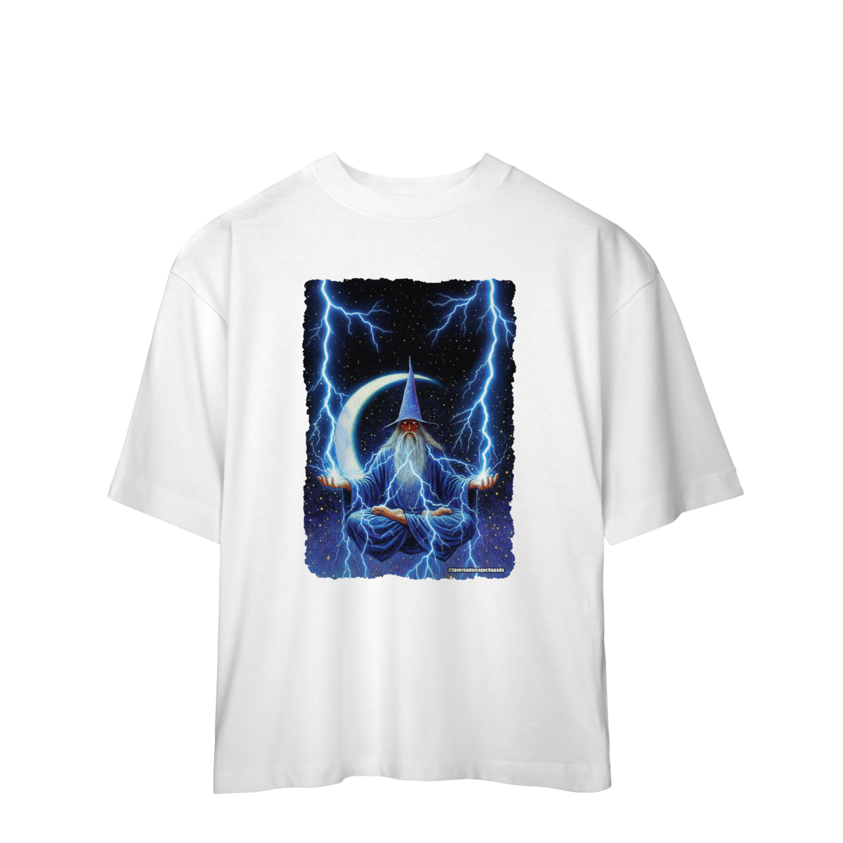 Nome do produto: Camiseta Oversized - Mago energizado