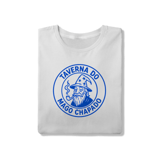Nome do produto Camiseta Unissex Qualidade - Logo Clássico | Taverna do Mago Chapado