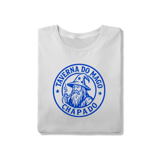 Nome do produto Camiseta Unissex - Logo Alternativo | Taverna do Mago Chapado