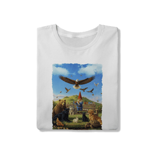 Nome do produto Camiseta Unissex - Gnomo encantador de animais