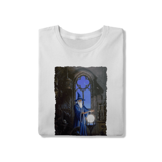 Nome do produto Camiseta Unissex – Mago azul: transcendendo ou enlouquecendo ?