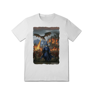 Nome do produto Camiseta Unissex - Mago dizendo não à batalha