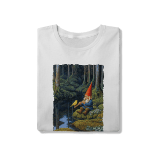 Nome do produto Camiseta Unissex - Gnomo flautista