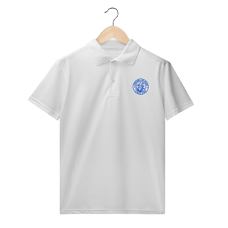 Nome do produto Camiseta Masculina Polo Básica - Logo Alternativo | Taverna do Mago Chapado