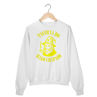 Nome do produto Moletom Prime Fechado - Logo Grunge | Taverna do Mago Chapado