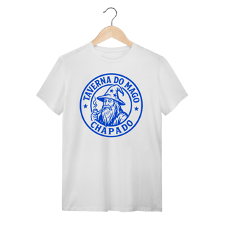 Nome do produto Camiseta Unissex - Logo Alternativo | Taverna do Mago Chapado