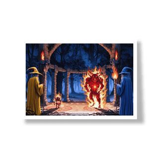 Nome do produto Poster Paisagem - Magos Sumonando