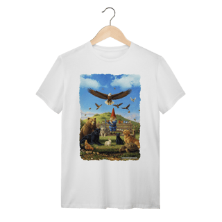 Nome do produto Camiseta Unissex - Gnomo encantador de animais