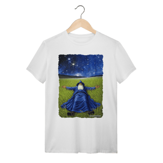 Nome do produto Camiseta Unissex – O Mago sob a Noite Estrelada