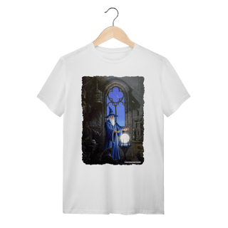 Nome do produto Camiseta Unissex – Mago azul: transcendendo ou enlouquecendo ?