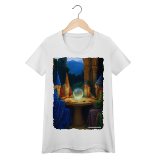 Nome do produto Camiseta Baby Long - Rolê de magos