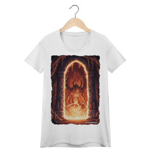 Nome do produto Camiseta Baby Long - Demônio do mundo antigo