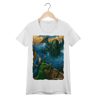 Nome do produto Camiseta Baby Long - Criatura do Mar