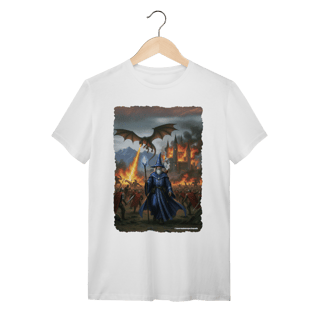 Nome do produto Camiseta Unissex - Mago dizendo não à batalha