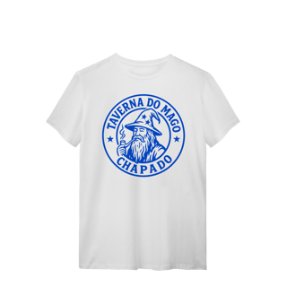Nome do produto Camiseta Unissex - Logo Alternativo | Taverna do Mago Chapado