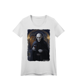 Nome do produto Camiseta Baby Long - Vampiro medieval