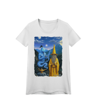 Nome do produto Camiseta Baby Long - Jamelão e o Gênio