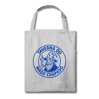 Nome do produto Avental Brim - Logo Clássico | Taverna do Mago Chapado