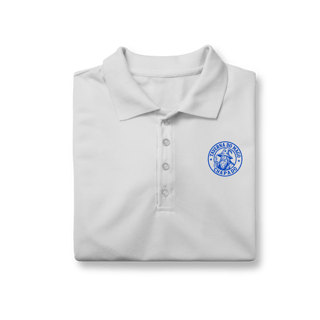 Nome do produto Camiseta Feminina Polo Básica - Logo Alternativo | Taverna do Mago Chapado