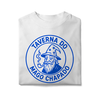 Nome do produto Camiseta Oversized - Logo Clássico | Taverna do Mago Chapado