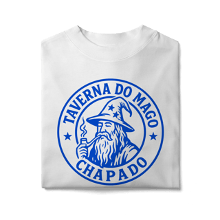 Nome do produto Camiseta Oversized - Logo Alternativo | Taverna do Mago Chapado