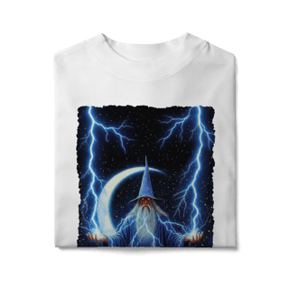 Nome do produto Camiseta Oversized - Mago energizado