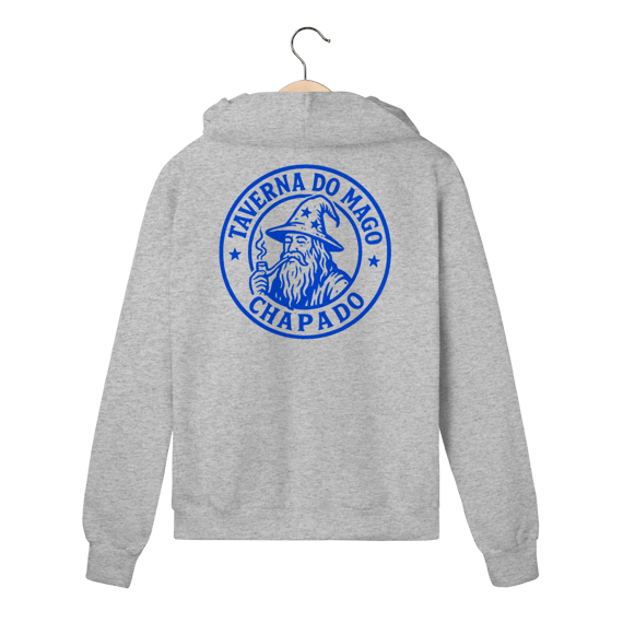 Moletom Prime Com Zíper - Logo Alternativo | Taverna do Mago Chapado