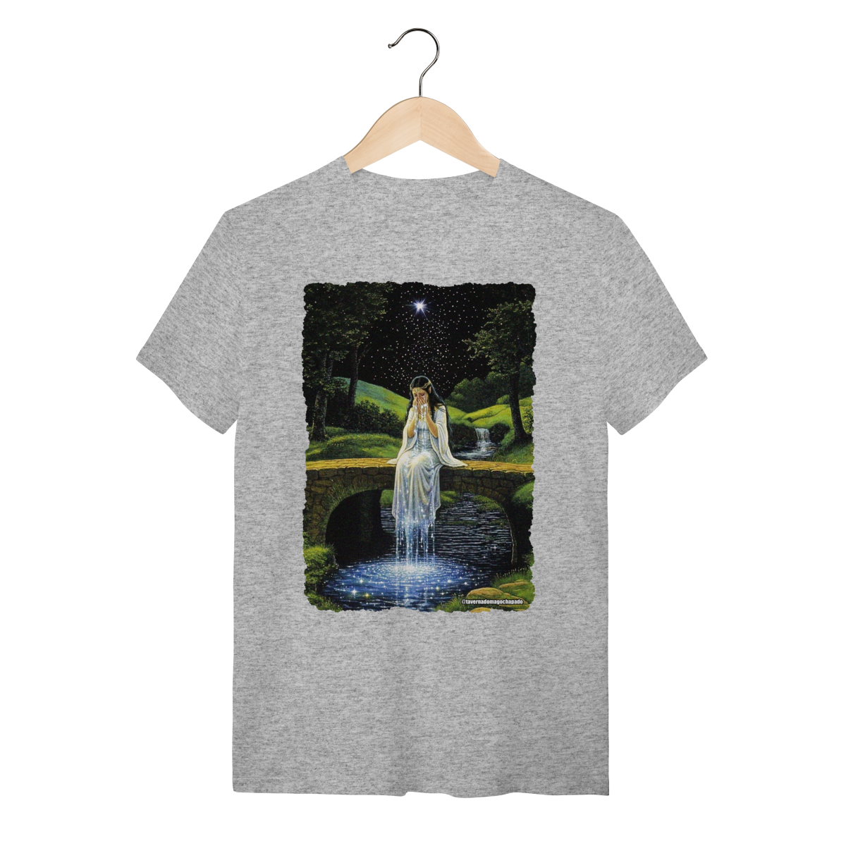 Nome do produto: Camiseta Unissex - Elfa dengosa