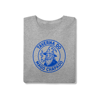 Nome do produto Camiseta Unissex Qualidade - Logo Clássico | Taverna do Mago Chapado